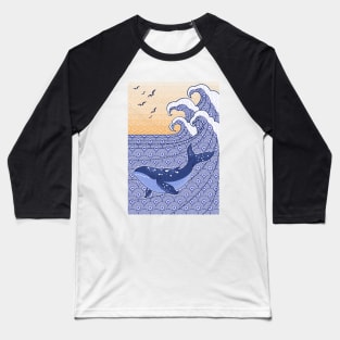 The Great Whale of Kanagawa Baseball T-Shirt